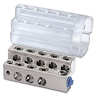 Blackburn ZVW 2043-58 SLC, Transformer Connector, W/Cvr 6Pos 350 Oi, 1 PC