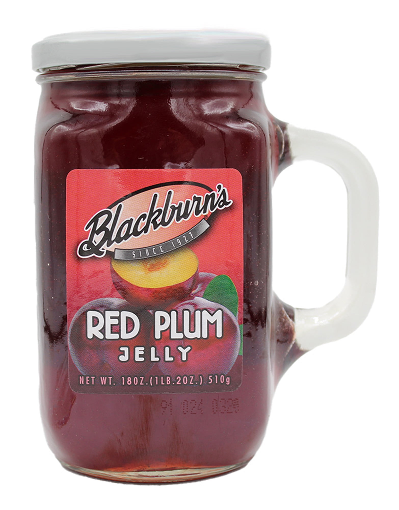 Blackburn's Red Plum Jelly 18 oz Spread for Toast, Sandwiches, Glaze ...