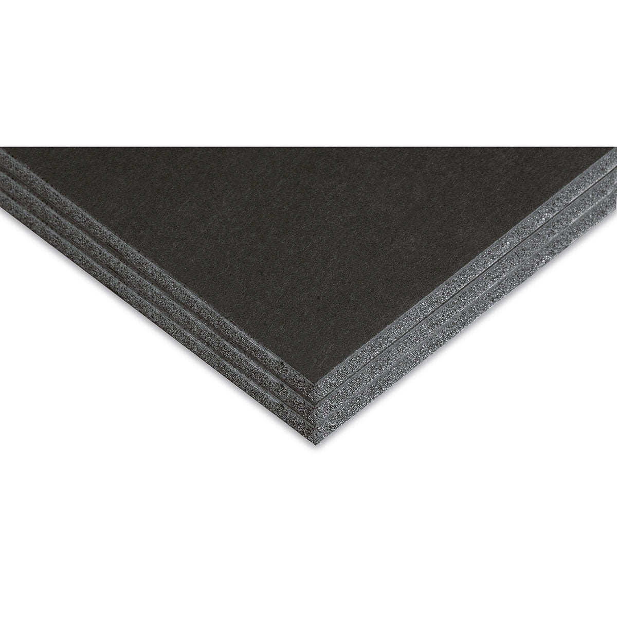 Blackcore Foam Board Pack - 16 x 20 x 3/16, Black, Pkg of 3