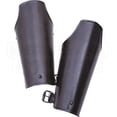 thumbnail image 1 of Blackened Markward Bracers Fantasy LARP Cosplay Medieval Arm Armor, 1 of 1