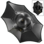 Armory Replicas Adult Blackened Talhofer Grand Master Buckler Shield   Medieval Costume Accessory