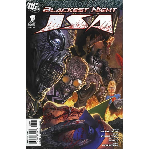 Blackest Night: JSA #1 VF ; DC Comic Book