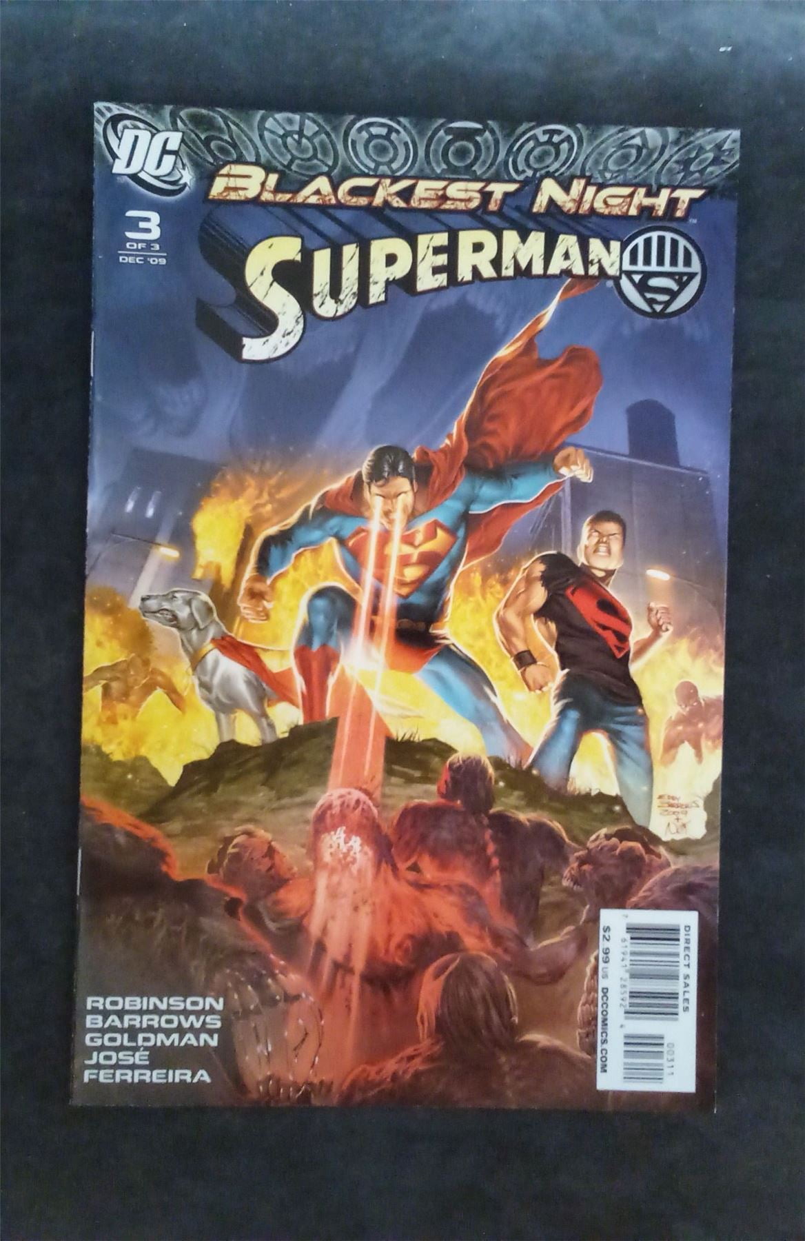 Pre-Owned Blackest Night: Superman #3 2009 DC Comics Comic Book ...