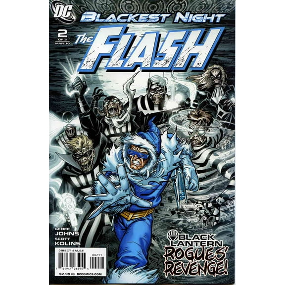 Blackest Night: The Flash #2 VF ; DC Comic Book