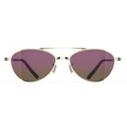 Blackfin Mens Bf1039 Mavericks Gradient Purple Lens Sunglasses With Beta-Titanium Frame Gold