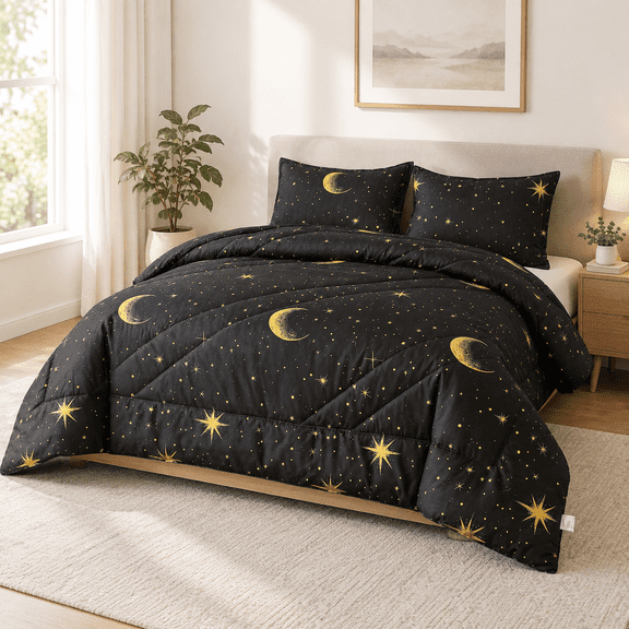 Blackforter Set Moon Star Full Size 3withowcase