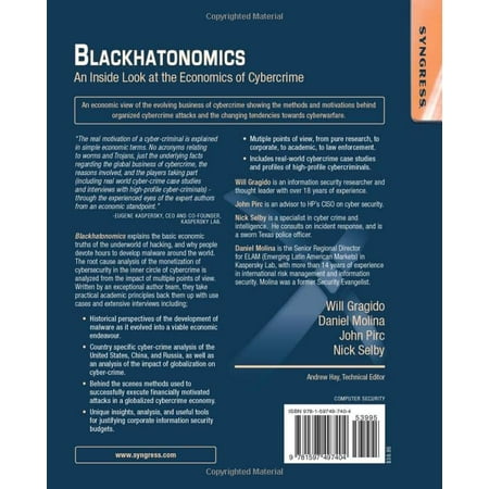 Pre-Owned Blackhatonomics: An Inside Look at the Economics of Cybercrime (Paperback)