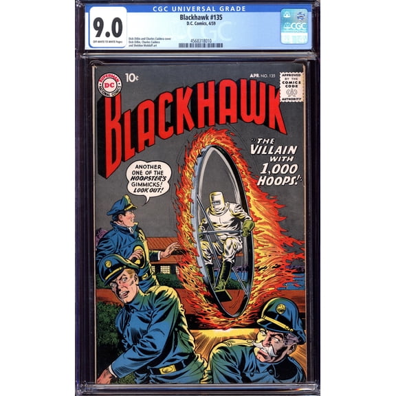 Blackhawk #135 - CGC 9 Comic Book