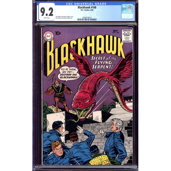 Blackhawk #148 - CGC 9.2 Comic Book