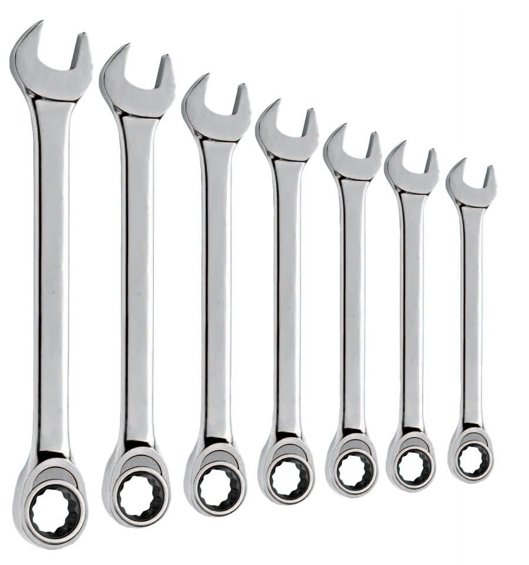 Blackhawk 7 Piece High Access Ratcheting Wrench Sets, Inch