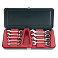thumbnail image 1 of Blackhawk 9 Pc. Stubby Reversible Gear Ratcheting Wrench Sets, Inch, 1 of 2