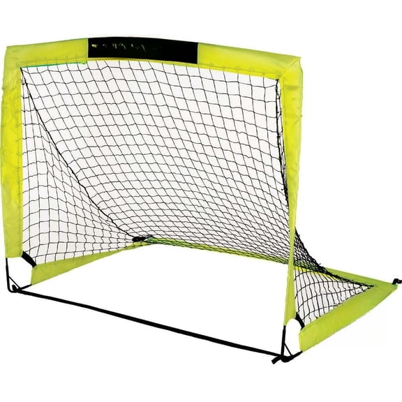 Blackhawk Backyard Soccer Goal - Portable Pop Up Soccer Nets - Youth + Adult Folding Indoor + Outdoor Goals - Multiple Sizes + Colors - Perfect for Games + Practice