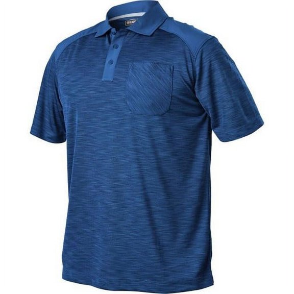 Blackhawk Men's Short Sleeve Performance Polo, X-Large, Admiral Blue