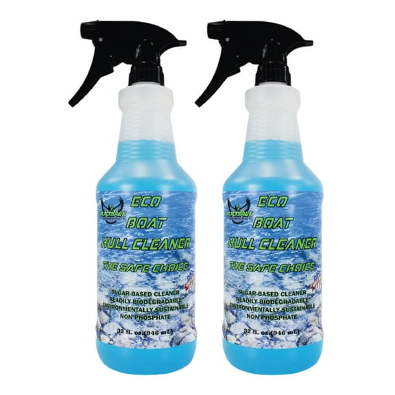 Blackhawk Performance Biodegradable Eco Boat Hull Cleaner (32oz, 2 Pack)