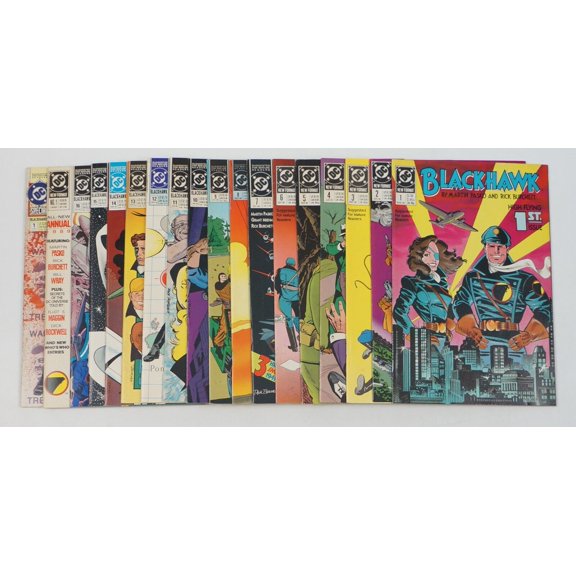 Blackhawk Vol. 3 #1-16 VF/NM complete series + Annual + Special ; DC (AB50)