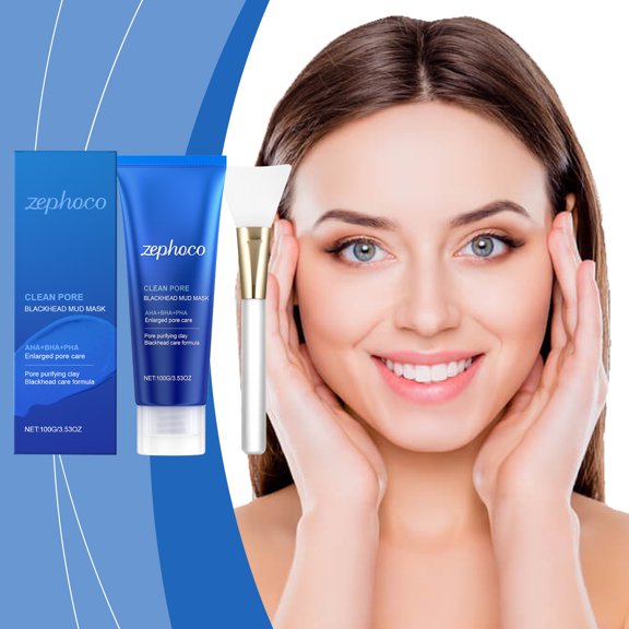 Blackhead Cleansing Mud Mask, Gently Caring and Oil Control, Refreshing and Not Greasy, Hydrating and Cleansing Mud Mask