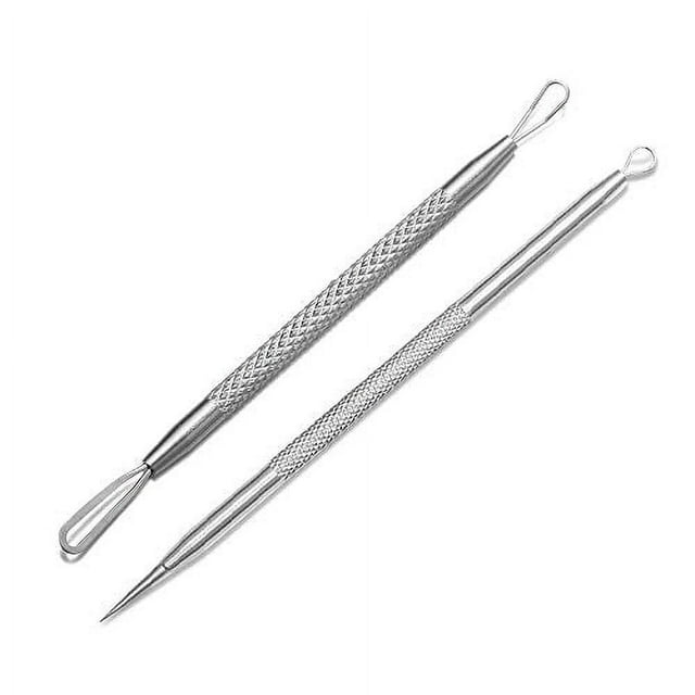 Blackhead Remover, 2 PCS Pimple Popper ï¼ŒStainless Steel Pimple ...