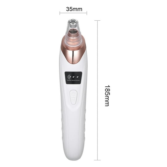 Blackhead Remover,5 Probes Remover 5 Probes Pore Display Remover Portable Suction Pore Cleaner With Lcd Cosmetic With Remover Cosmetic Cleaner Tool With Cosmetic Lcd Pore 5-in-1 Pore Remover