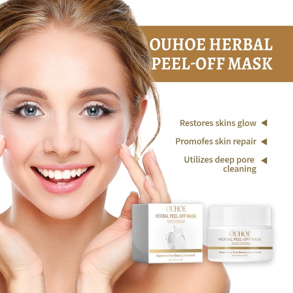 Blackhead Remover Peel-off Mask, Shrinking Pores, Deep Gentle Cleansing, Blackhead and Comedone Removal