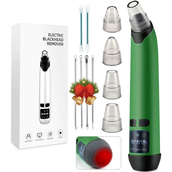Blackhead Remover Vacuum, DISEN Pore Vacuum, Pore Cleaner Vacuum USB Rechargeable, Pore Vacuum Blackhead Removerfor Women Men Face Nose