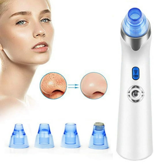 Blackhead Remover Vacuum Facial Pore Cleanser Electric Acne Extractor Kit USB Rechargeable Blackhead Suction Tool with LED Display for Facial Skin