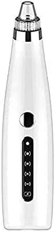 Blackhead Remover Vacuum Pore Cleaner, Facial Pore Vacuum Acne Comedo Whitehead Pimple Extractor with 6 Suction Heads, Electric Rechargeable Black Head Remove Tools