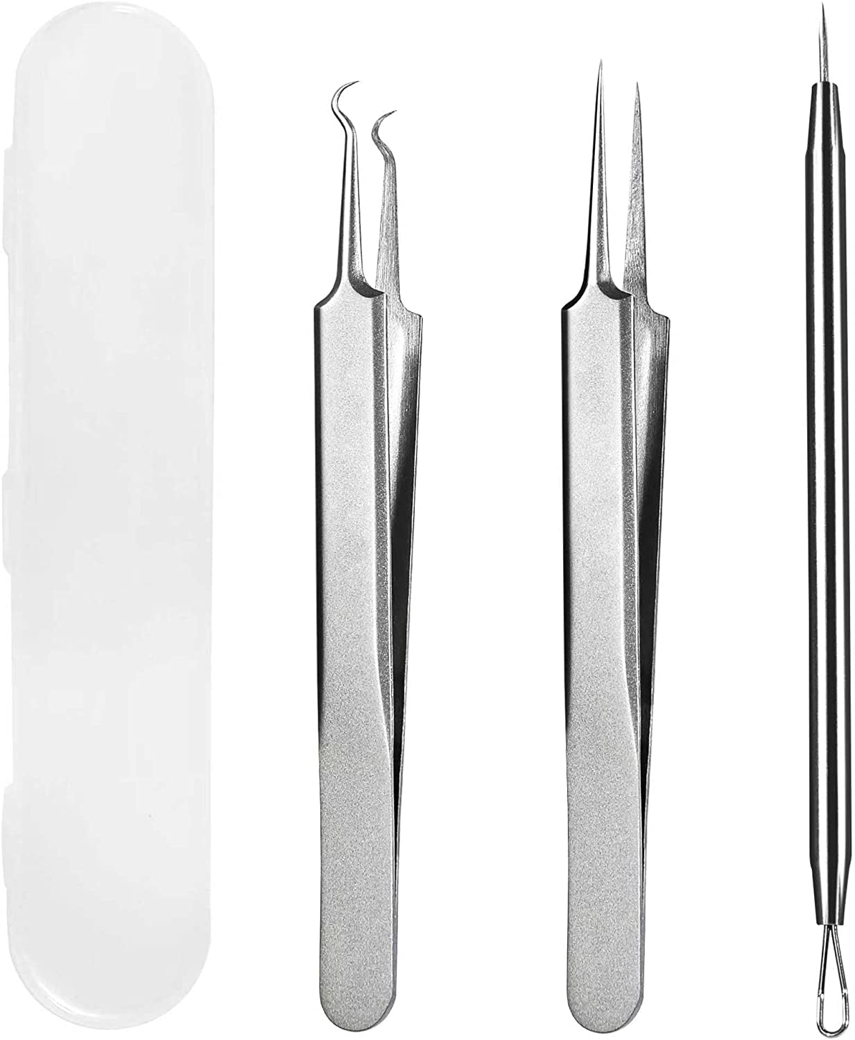 RH購入Acne2枚セット Amazon.com: Professional Facial Blackhead Tweezers,Extractor Acne