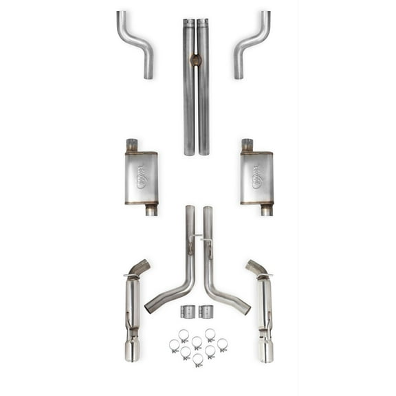 Blackheart Header-Back Exhaust System Fits select: 2012 DODGE CHARGER SRT-8, 2013-2014 DODGE CHARGER SUPER BEE