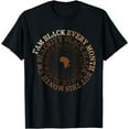 thumbnail image 1 of Blackity Black Black T-shirt Black History Month Celebration T-Shirt, 1 of 4
