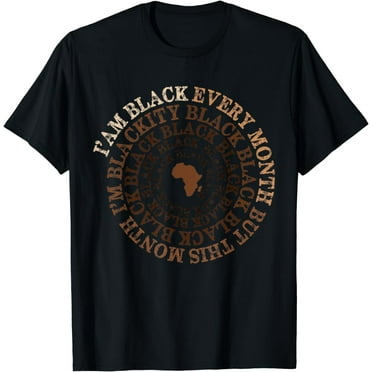 T-Shirt Homme Black History Month 'Melanin Magic' Old Glory - Neuf Avec Étiquettes