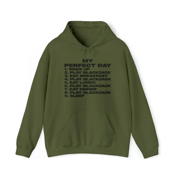 Blackjack Player Black Jack Card Player Hoodie, Gifts, Hooded Sweatshirt
