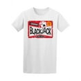 thumbnail image 1 of Blackjack Retro Casino Sign T-Shirt Men -Image by Shutterstock, Male 3X-Large, 1 of 2