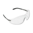 thumbnail image 1 of Blackjack Wraparound Safety Glasses, Chrome Plastic Frame, Clear Lens, 12/box | Bundle of 10 Boxes, 1 of 2