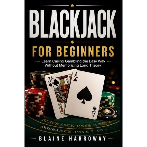Blackjack for Beginners: Learn Casino Gambling the Easy Way Without Memorizing Long Theory, (Paperback)