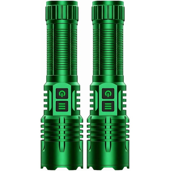 Blacklight Flashlights for Pet Urine Detection, UV Blacklight&High Lumens Flashlight Rechargeable, Zoomable Waterproof Tactical LED UV Flashlight for Resin Curing, Scorpion, Camping
