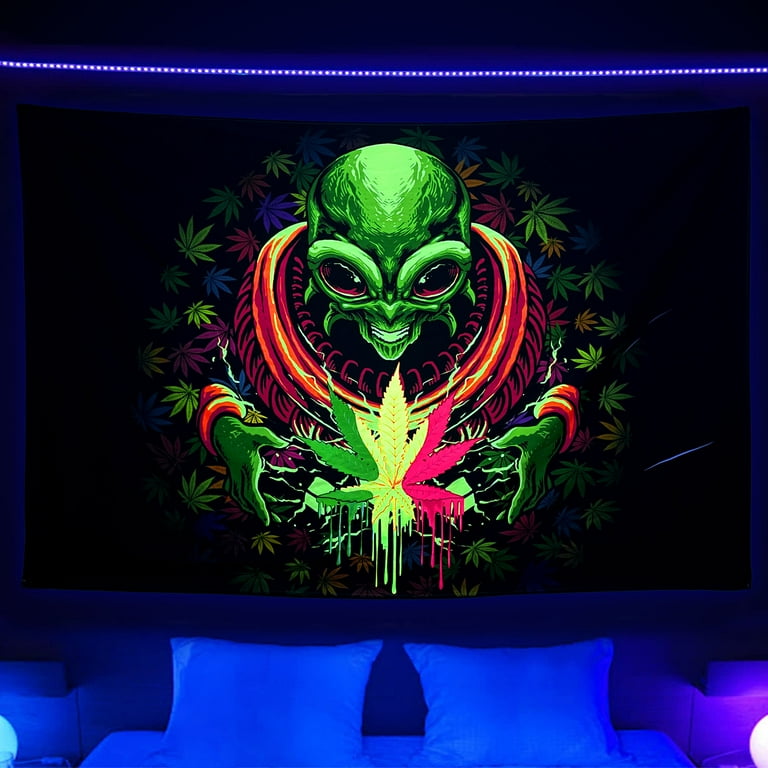 Trippy beach tapestry sales