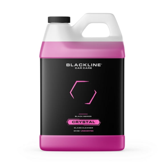 Blackline Best Glass Cleaner - Works on Glass, Windows, Mirrors & Navigation Screens. Tint Safe Window Cleaner for Car