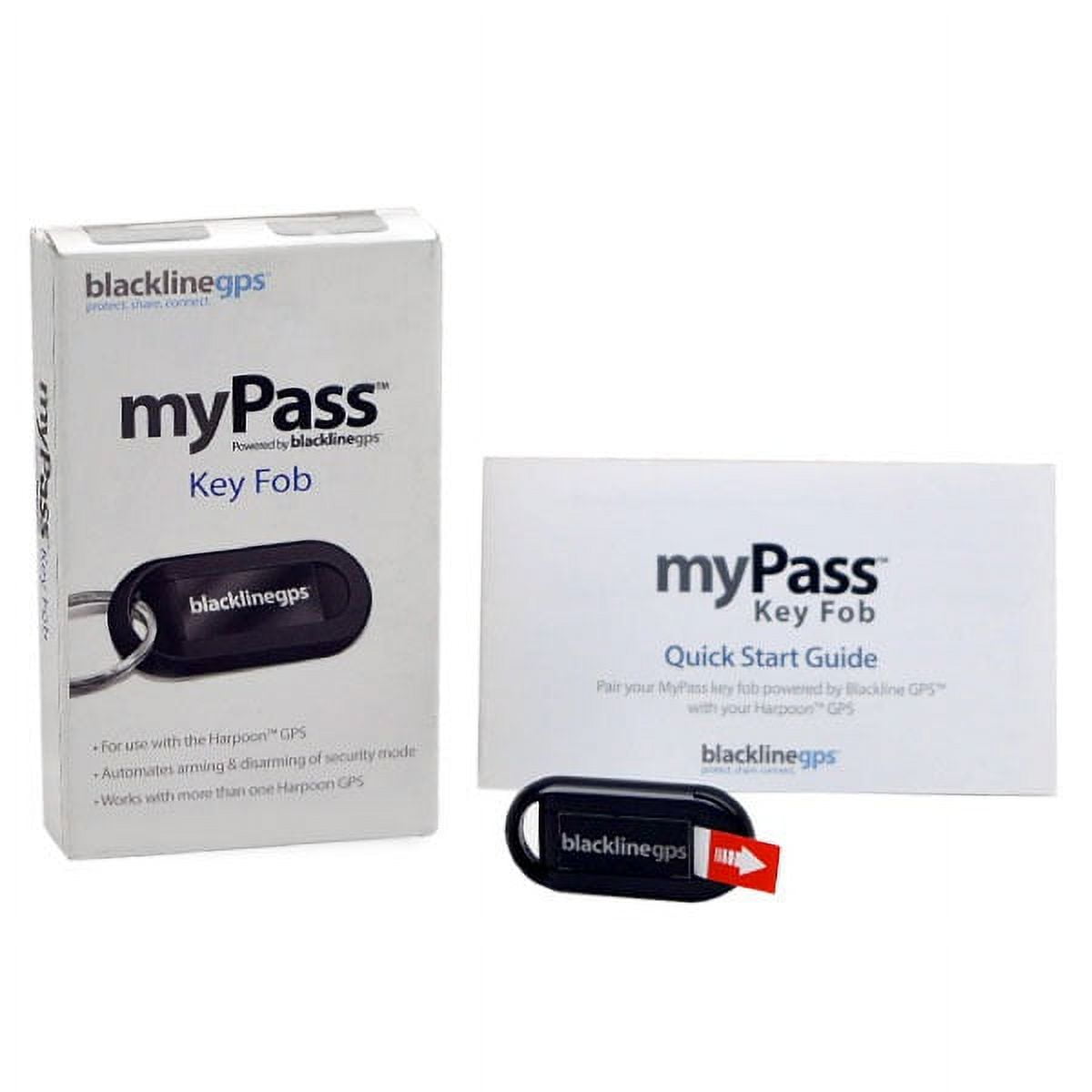 Blackline GPS 021 Black Platstic Boat MyPass Key Fob