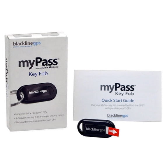 Blackline GPS 021 Black Platstic Boat MyPass Key Fob