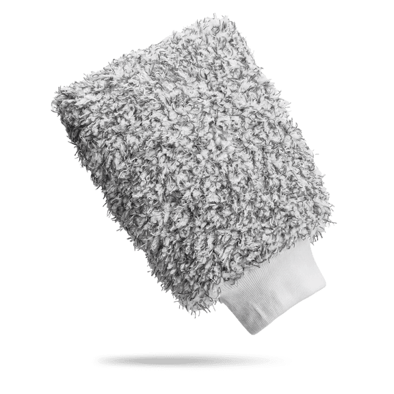 Blackline Microfiber Car Wash Mitt -Premium Scratch Free Microfiber Wash Mitt For Car Cleaning| 70%/30% Microfiber Blend, 9"x11"