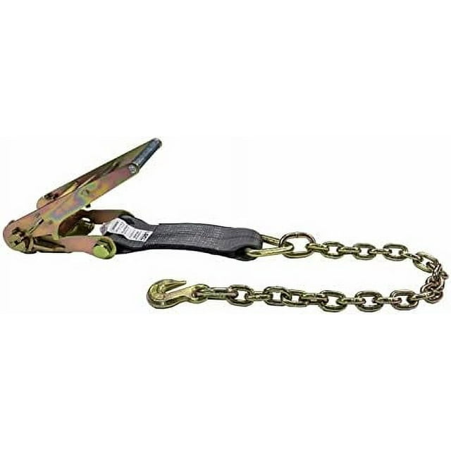 Blackline Ratchet With Chain Extension 4 Inch X 3.75 Foot Ratchet