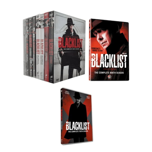 Blacklist Complete Series Seasons 1-10 DVD