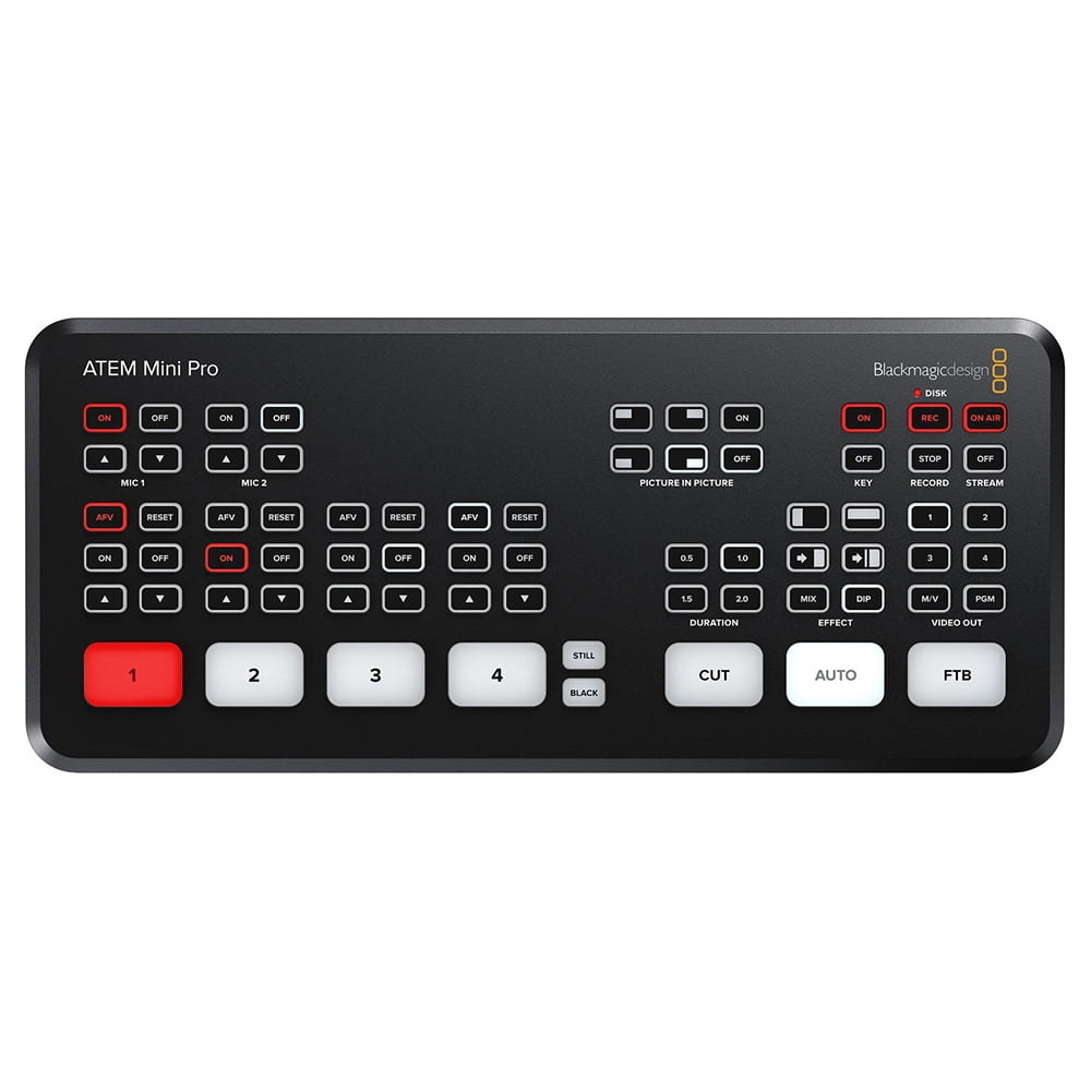 Blackmagic Design ATEM Mini Pro HDMI Live Stream Video Mixer Blackmagic Design ATEM Mini Pro HDMI Live Stream Video Mixer