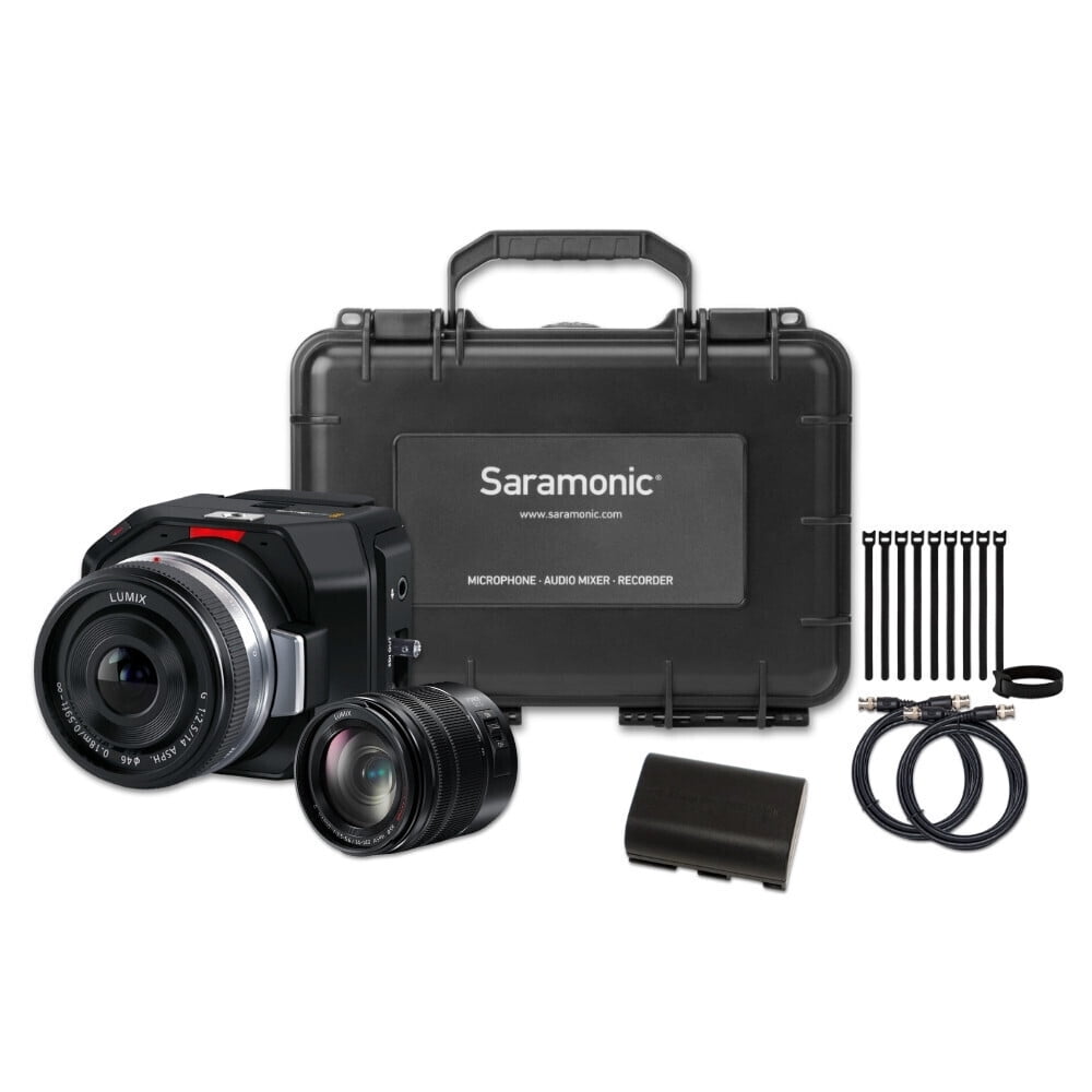 ビデオカメラ Micro Studio Camera 4K G2 + Lumix G14-42 Blackmagic Design Micro Studio Camera 4K G2 Bundle with 14