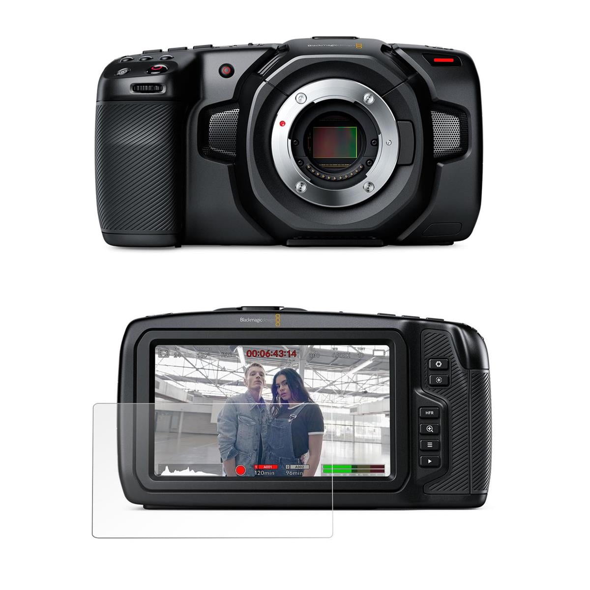 Blackmagic Design Pocket Cinema Camera 4K - With Glass Screen