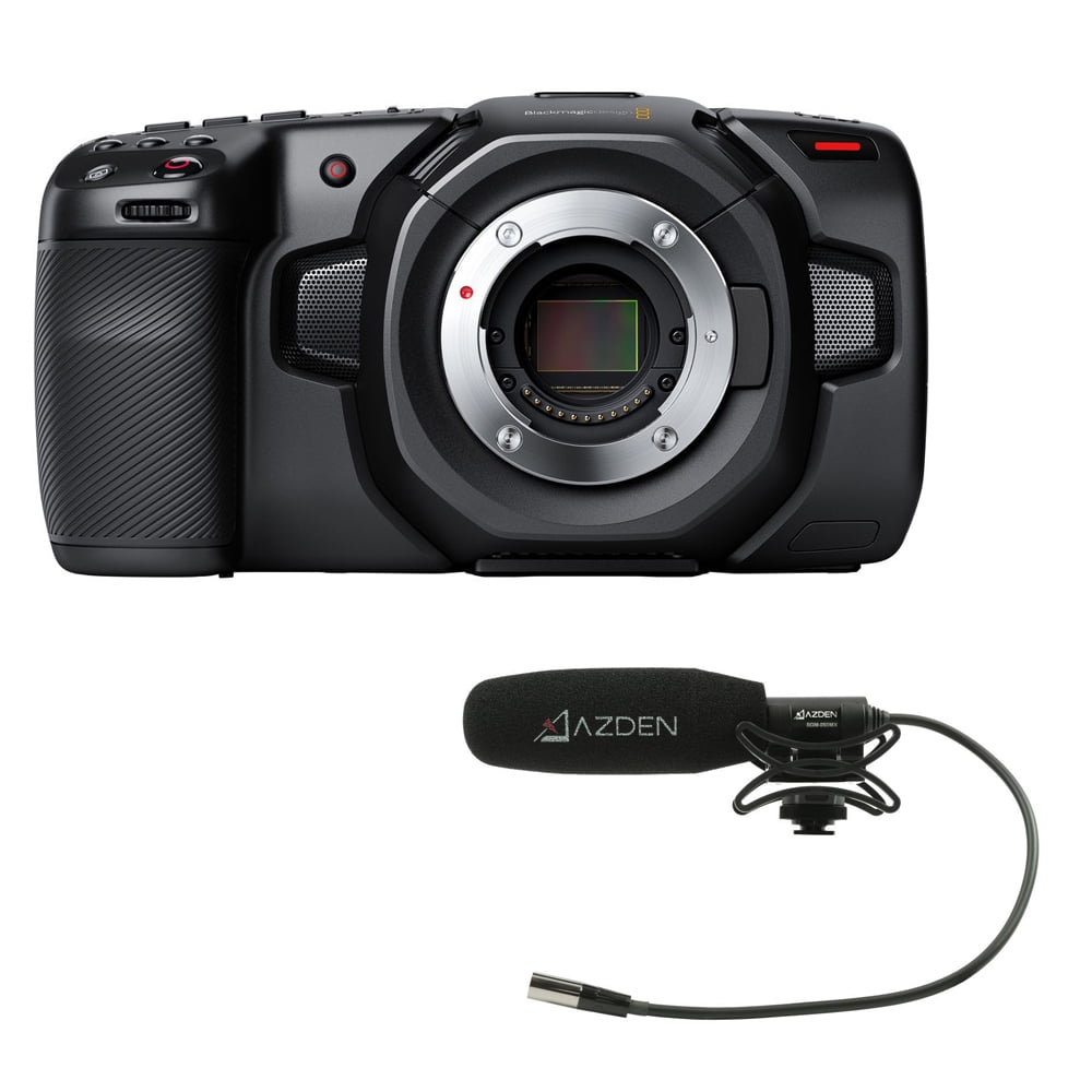 Blackmagic Design Pocket Cinema Camera 4K with Azden SGM-250MX