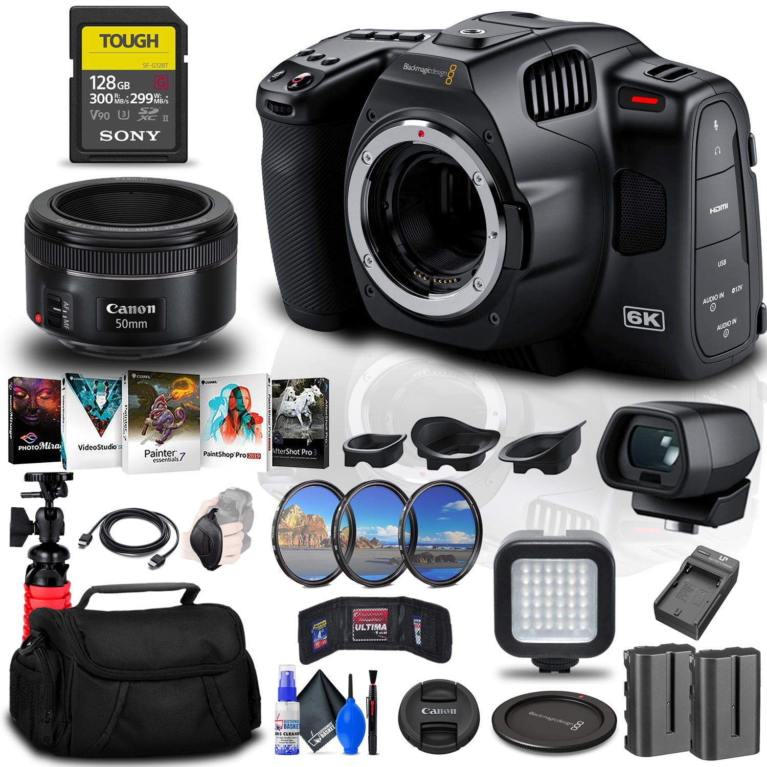 Blackmagic Design Pocket Cinema Camera 6K Pro EVF El Salvador Ubuy