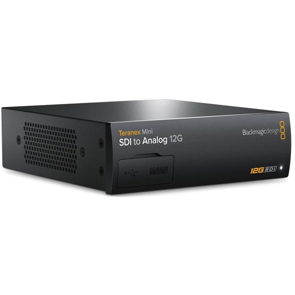 Blackmagic Design Teranex Mini Converter - SDI to Analog 12G with XLR Audio Connections, 11.8 Gb/s, Teranex Mini Smart Panel and Teranex Image Processing