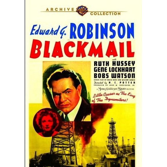 Blackmail (DVD), Warner Archives, Action & Adventure
