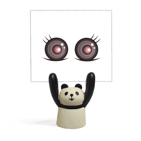 Blackness Animation Faha Memo Holder Cartoon Animal Panda Stand Decoration